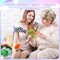 6PCS Crochet Kit for Beginners, 2026 Knitting Kit with Step-by-Step Video Tutorials, Beginner Crochet Kit for Adults (Grey)